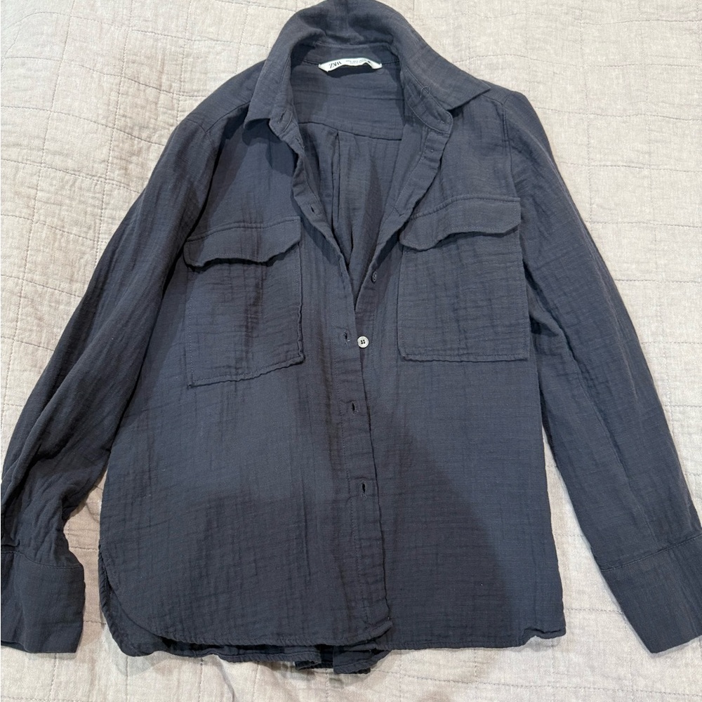 ZARA Black Shirt size S